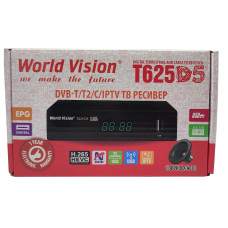 Т2 ресивер  World Vision T625D5 +IPTV