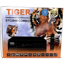 Комбо Т2 тюнер и спутниковый тюнер TIGER new STC2888 COMBO гарантия 12м.