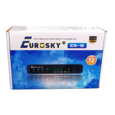  Т2 ресивер тюнер Es-16 ТМ Eurosky  +IPTV+YouTube