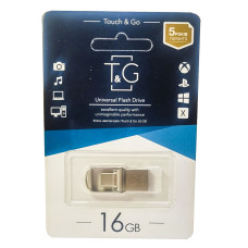 USB флеш T&G 104 Metal series Type C переходник 16GB