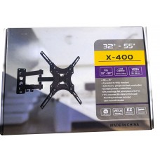 Кронштейн для телевизора  X-400   32-55 диаг. До 22 кг. Угол наклона +-15°