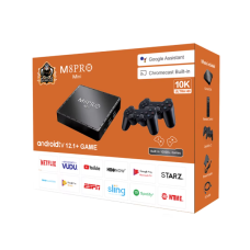 AndroidTV+Game Box M8PRO Mini 10000 игр Android 12.1 2\16Gb Гарантия 6м