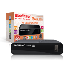 Т2 ресивер  World Vision T644M3 FM 