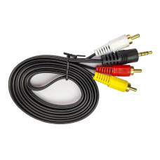 Кабель 3RCA-jack 3.5мм  1,5м. 