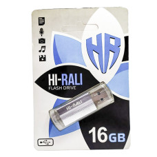 Флеш  Hi-Rali 16GB Corsair series Silver 