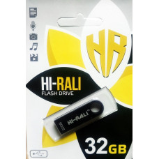 Флеш. Метал   Hi-Rali 32GB Shuttle series Black 